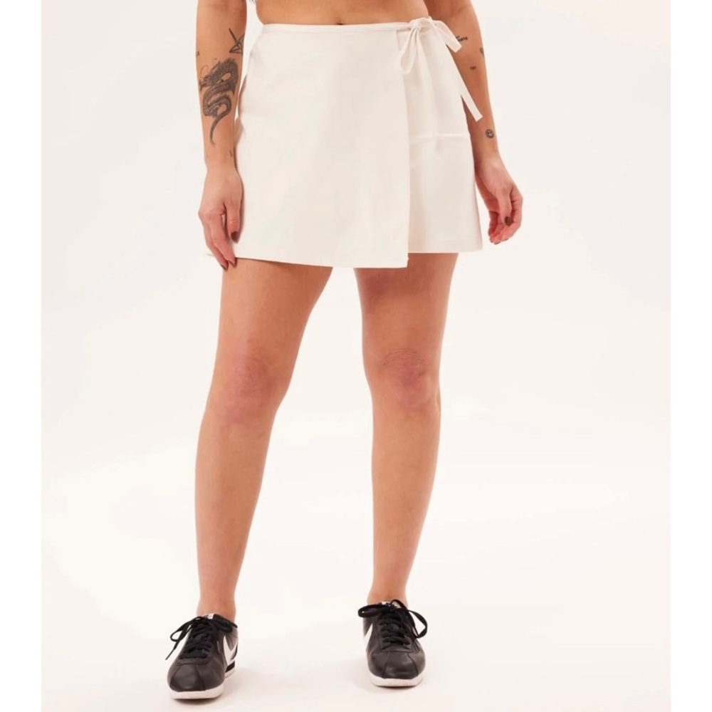 Girlfriend collective weekend wrap skort
